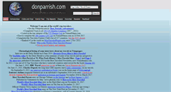 Desktop Screenshot of donparrish.com