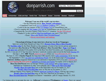 Tablet Screenshot of donparrish.com
